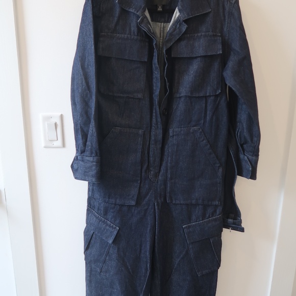 BANANA REPUBLIC DENIM UTILITY JUMPSUIT - Picture 2 of 4